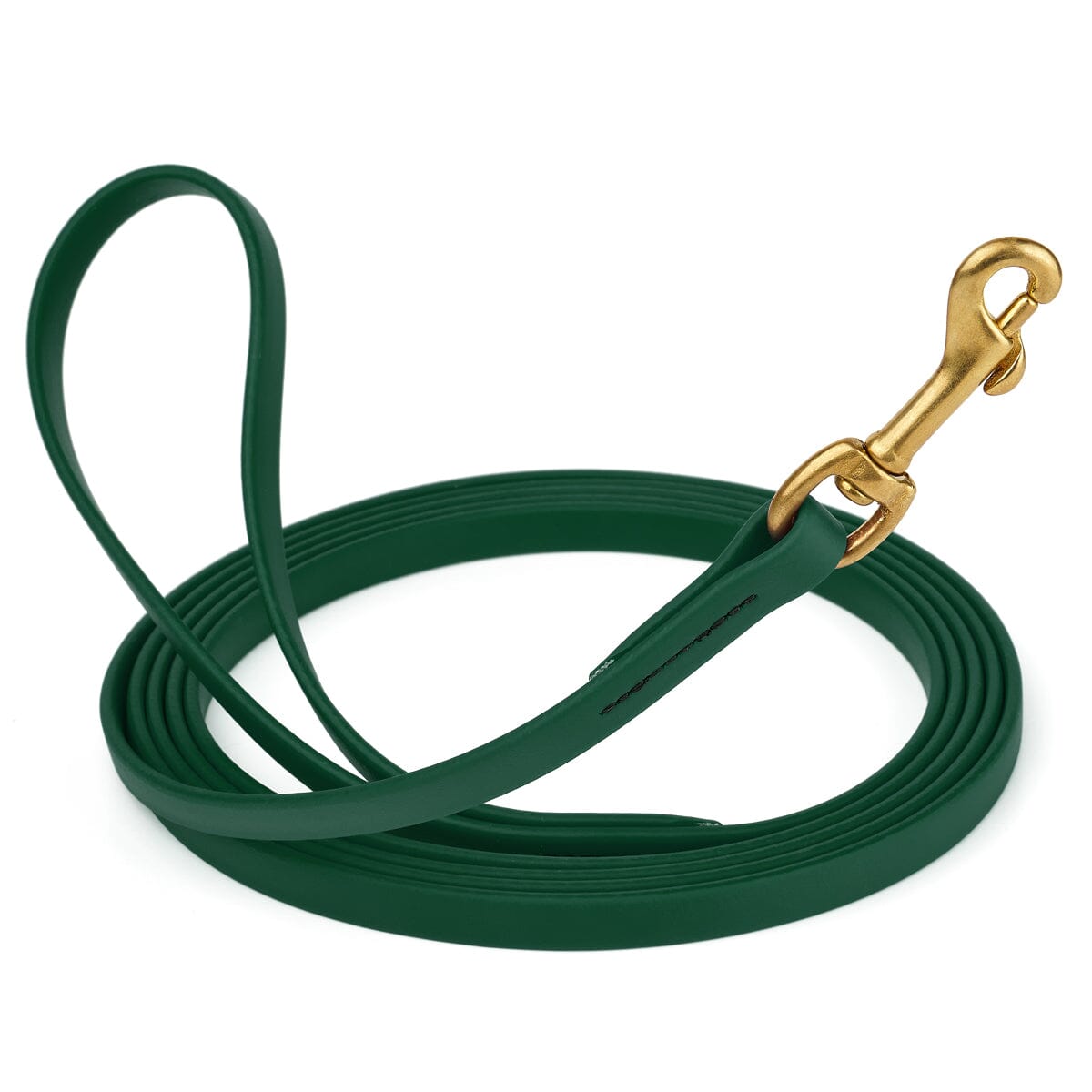 Viper Biothane Long Line 10 ft Lead with Brass Hardware Hunter Green 1 2" Dog Leashes Dogline
