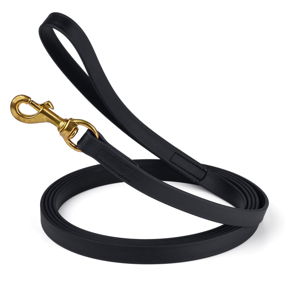 Viper Biothane Long Line 20 ft Lead with Brass Hardware Black 3 4" Dog Leashes Dogline