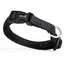 Comfort Microfiber Flat Dog Collar Black 11-17" 5 8" Dog Collar Dogline