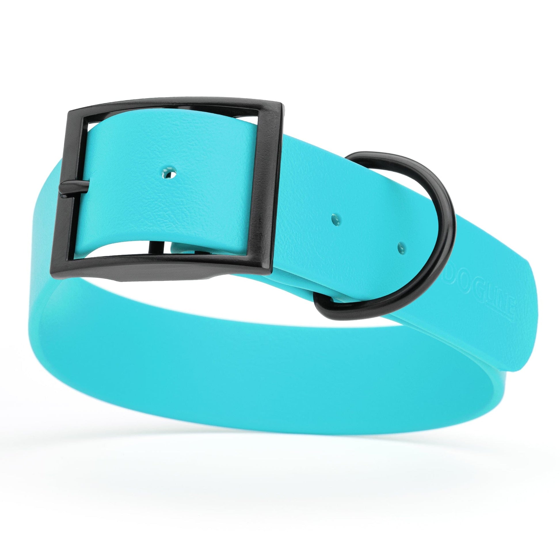 Biothane Waterproof Dog Collar - 1.5in Wide - XX-Large (24 to 28 inches) Sky Blue L 24"-28" x W 1.5" Dog Collar Dogline