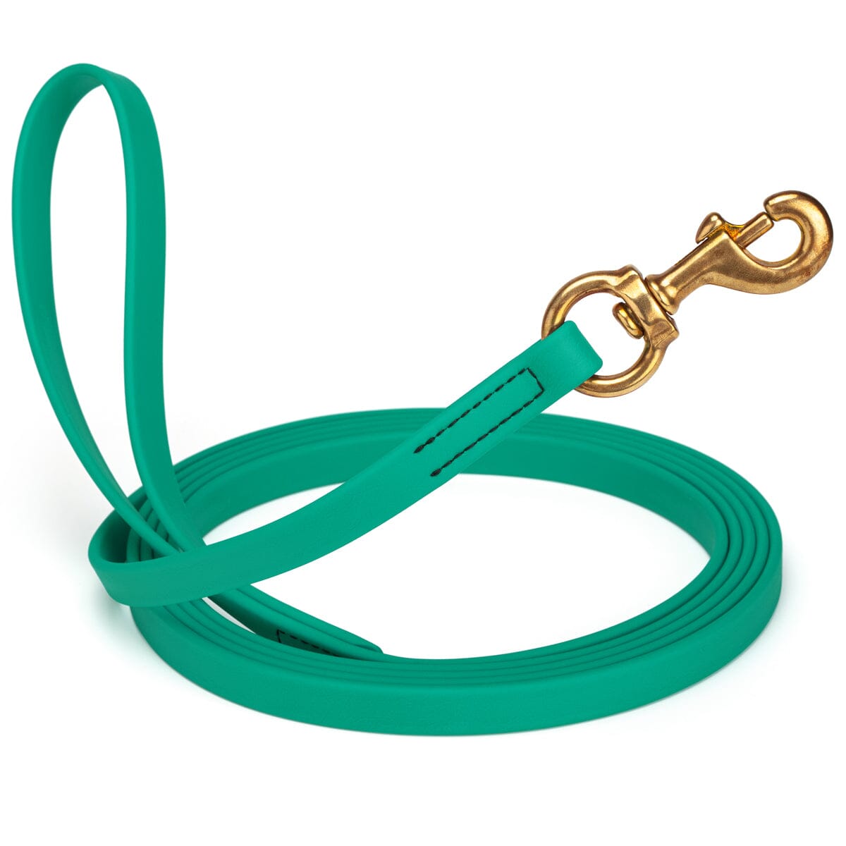 Viper Biothane Long Line 10 ft Lead with Brass Hardware Teal 5 8" Dog Leashes Dogline