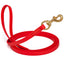 Viper Biothane Long Line 33 ft Lead with Brass Hardware Cherry Red 5 8" Dog Leashes Dogline
