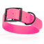 Biothane Waterproof Dog Collar - 1.5in Wide - X-Large (20 to 24 inches) Passionfruit Pink L 20"-24" X W 1.5" Dog Collar Dogline