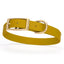Viper Biothane Waterproof Dog Collar - Brass Hardware - Size M (15" - 18") Treasure Gold L 15"-18" x W 3 4" Dog Collar Dogline