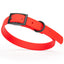 Biothane Waterproof Dog Collar - Small (12 to 15 inches) Cherry Red L 12"-15" x W 5 8" Dog Collar Dogline