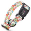 Dogline Biothane Full Color Design Printed Dog Collar with Quick Release Buckle Bottoms Up W 3 4" x L 12"-19" Dog Collars Dogline