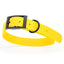 Biothane Waterproof Dog Collar - Large (18 to 22 inches) Lemon Yellow L 18"-22" x W 1" Dog Collar Dogline