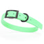 Biothane Waterproof Dog Collar - Medium (15 to 18 inches) Sea Foam Green L 15"-18" x W 3 4" Dog Collar Dogline