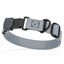 Dogline Biothane Waterproof Dog Collar with Herm Sprenger Stainless Steel Quick Release Buckle Battleship Gray Black Buckle Dog Collar Dogline
