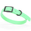 Biothane Waterproof Dog Collar - Small (12 to 15 inches) Sea Foam Green L 12"-15" x W 5 8" Dog Collar Dogline