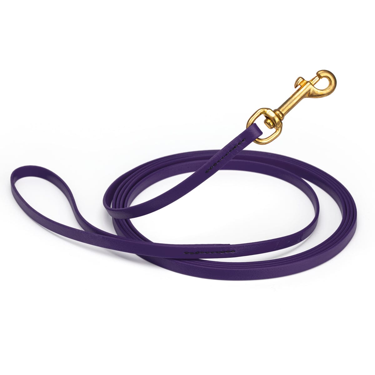 Viper Biothane Long Line 20 ft Lead with Brass Hardware Violet Purple 3 8" Dog Leashes Dogline