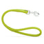 Soft Leather Round Traffic Lead Lime Green Dog Leashes Dogline