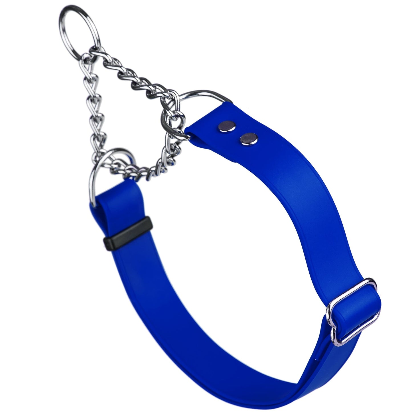Biothane Adjustable Martingale Collar for Dogs Blueberry Royal Martingale Dog Collar Dogline