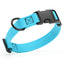 Dogline Biothane Waterproof Dog Collar with Quick Release Buckle 5 8"W by 10-14"L Sky Blue Dog Collar Dogline