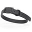 Biothane Waterproof Dog Collar - Medium (15 to 18 inches) Black L 15"-18" x W 3 4" Dog Collar Dogline