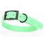 Biothane Waterproof Dog Collar - X-Large (22 to 25 inches) Sea Foam Green L 22"-25" x W 1" Dog Collar Dogline