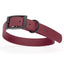 Biothane Waterproof Dog Collar - Large (18 to 22 inches) Merlot Burgundy L 18"-22" x W 1" Dog Collar Dogline