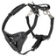 Viper Surge Biothane Working Dog Harness - Stainless Steel Hardware Black Dog Harnesses Dogline