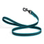 Rubber Infused Nylon Dog Leash Teal 4' 3 4" Dog Leashes Dogline