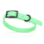 Biothane Waterproof Dog Collar - X-Small (9 to 12 inches) Sea Foam Green L 9"-12" x W 1 2" Dog Collar Dogline