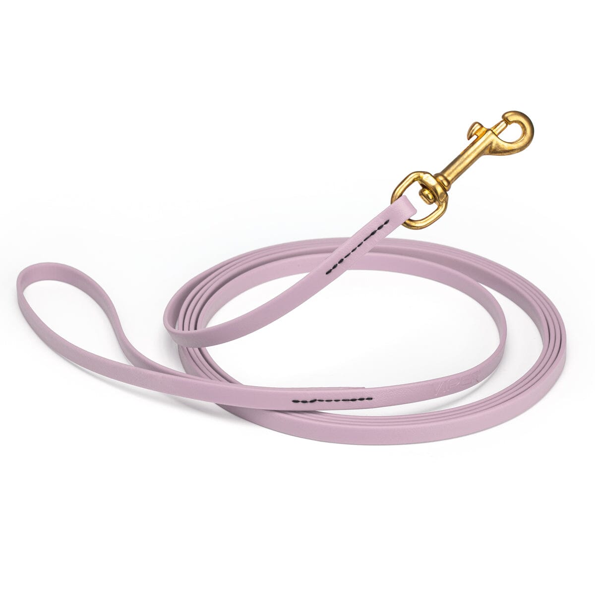 Viper Biothane Long Line 20 ft Lead with Brass Hardware Pastel Purple 3 8" Dog Leashes Dogline