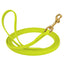 Viper Biothane Long Line 10 ft Lead with Brass Hardware Safety Yellow 1 2" Dog Leashes Dogline