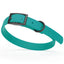Biothane Waterproof Dog Collar - Small (12 to 15 inches) Blue Aqua L 12"-15" x W 5 8" Dog Collar Dogline