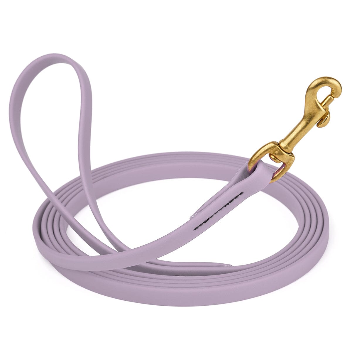 Viper Biothane Long Line 20 ft Lead with Brass Hardware Pastel Purple 1 2" Dog Leashes Dogline