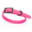 Biothane Waterproof Dog Collar - X-Small (9 to 12 inches) Passionfruit Pink L 9"-12" x W 1 2" Dog Collar Dogline