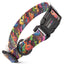 Dogline Biothane Full Color Design Printed Dog Collar with Quick Release Buckle Guitars W 3 4" x L 12"-19" Dog Collars Dogline