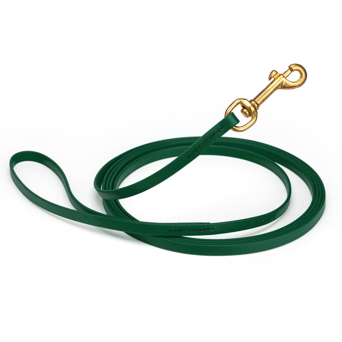 Viper Biothane Long Line 10 ft Lead with Brass Hardware Hunter Green 3 8" Dog Leashes Dogline