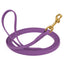 Viper Biothane Long Line 20 ft Lead with Brass Hardware Amethyst Purple 1 2" Dog Leashes Dogline