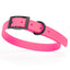 Biothane Waterproof Dog Collar - Medium (15 to 18 inches) Passionfruit Pink L 15"-18" x W 3 4" Dog Collar Dogline