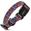 Dogline Biothane Full Color Design Printed Dog Collar with Quick Release Buckle Creatures W 3 4" x L 12"-19" Dog Collars Dogline