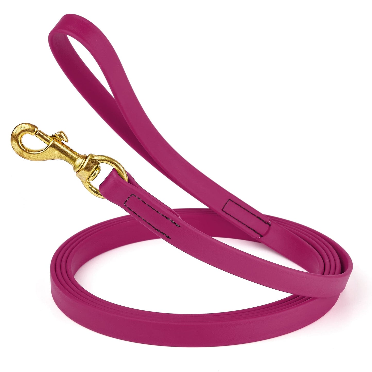 Viper Biothane Long Line 33 ft Lead with Brass Hardware Magenta Pink 3 4" Dog Leashes Dogline
