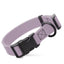 Dogline Biothane Waterproof Dog Collar with Quick Release Buckle Pastel Purple Dog Collar Dogline