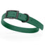 Biothane Waterproof Dog Collar - Medium (15 to 18 inches) Hunter Green L 15"-18" x W 3 4" Dog Collar Dogline