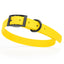 Biothane Waterproof Dog Collar - Medium (15 to 18 inches) Lemon Yellow L 15"-18" x W 3 4" Dog Collar Dogline
