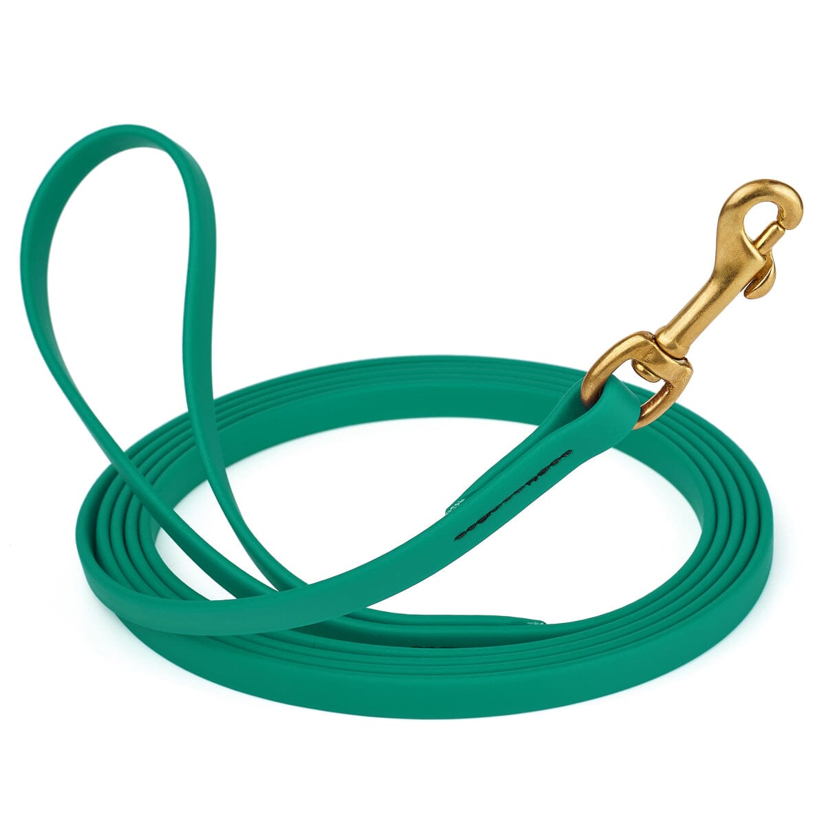 Viper Biothane Long Line 20 ft Lead with Brass Hardware Teal 1 2" Dog Leashes Dogline