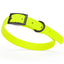 Biothane Waterproof Dog Collar - Small (12 to 15 inches) Safety Yellow L 12"-15" x W 5 8" Dog Collar Dogline