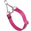 Biothane Adjustable Martingale Collar for Dogs Passionfruit Pink Martingale Dog Collar Dogline