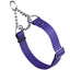 Biothane Adjustable Martingale Collar for Dogs Violet Purple Martingale Dog Collar Dogline