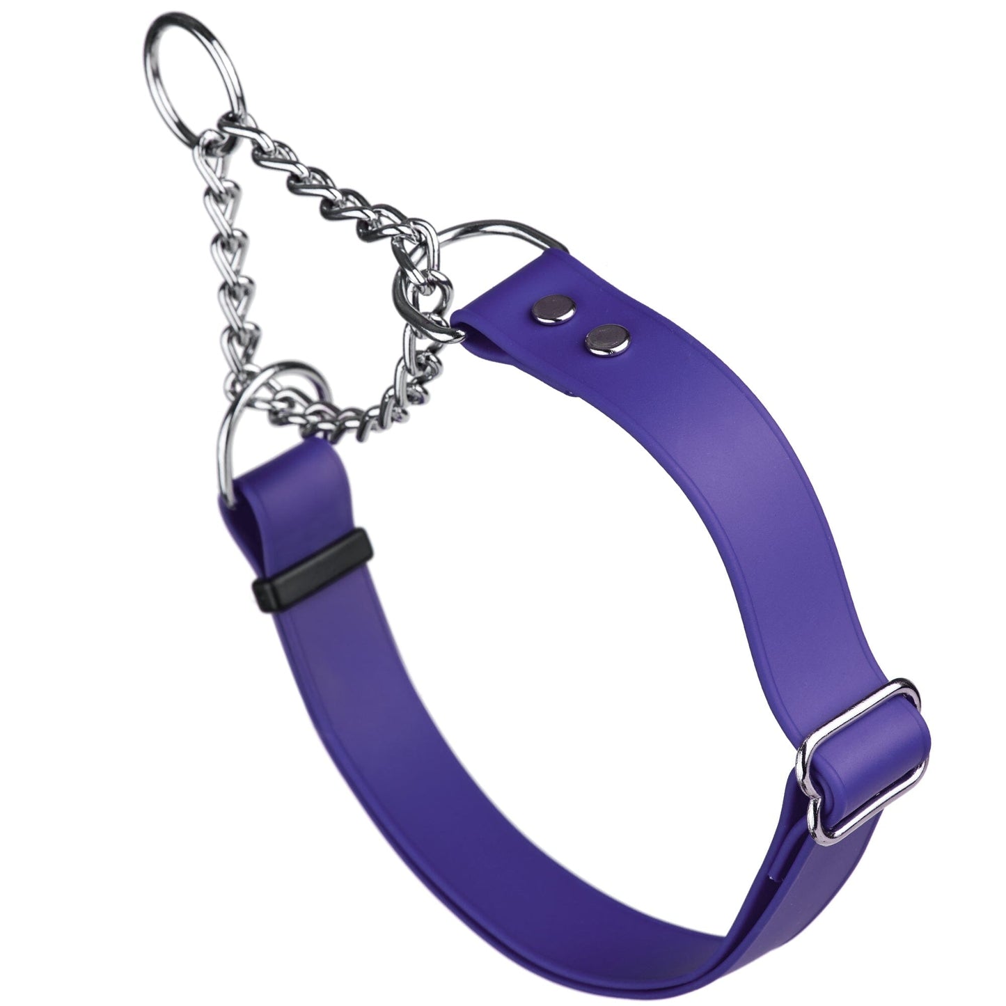 Biothane Adjustable Martingale Collar for Dogs Violet Purple Martingale Dog Collar Dogline