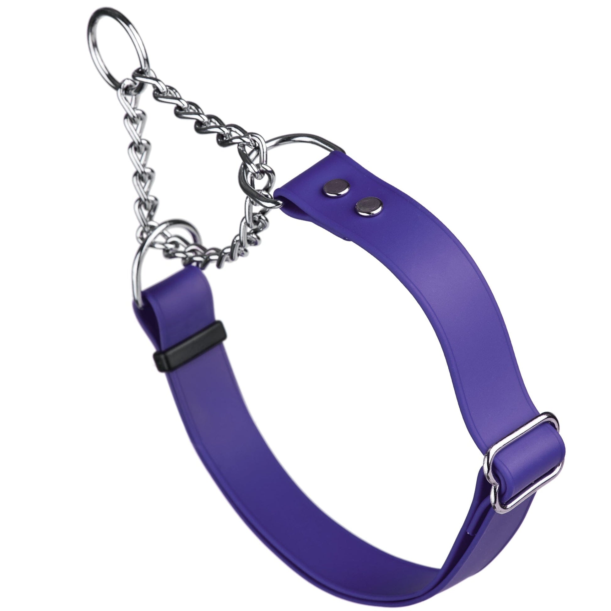 Biothane Adjustable Martingale Collar for Dogs Violet Purple Martingale Dog Collar Dogline