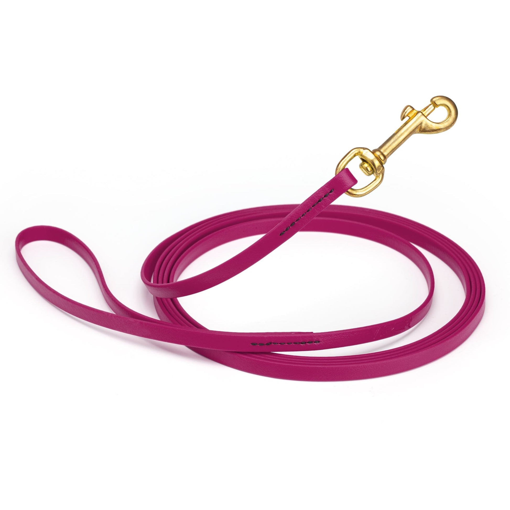Viper Biothane Long Line 10 ft Lead with Brass Hardware Magenta Pink 3 8" Dog Leashes Dogline