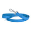 Comfort Microfiber Flat Dog Leash Blue Dog Leashes Dogline