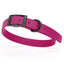Biothane Waterproof Dog Collar - Medium (15 to 18 inches) Magenta Pink L 15"-18" x W 3 4" Dog Collar Dogline