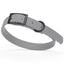 Biothane Waterproof Dog Collar - Small (12 to 15 inches) Battleship Gray L 12"-15" x W 5 8" Dog Collar Dogline