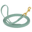Viper Biothane Long Line 33 ft Lead with Brass Hardware Sage Green 1 2" Dog Leashes Dogline