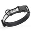 Dogline Biothane Reflective Dog Collar with Quick Release Buckle Black 12"-19" 3 4" Dog Collar Dogline